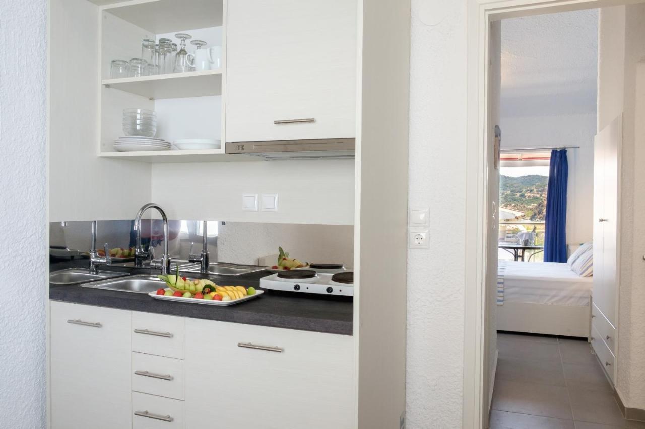 Blue Senses Apartments ซาร์ตี ภายนอก รูปภาพ